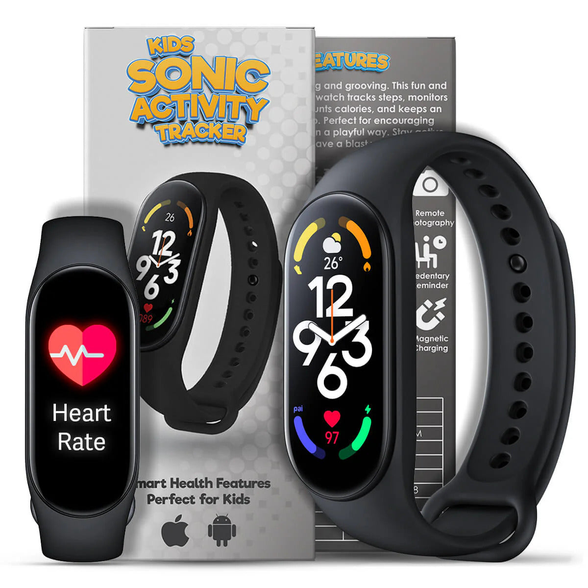 Kids Sonic Fitness Activity Tracker