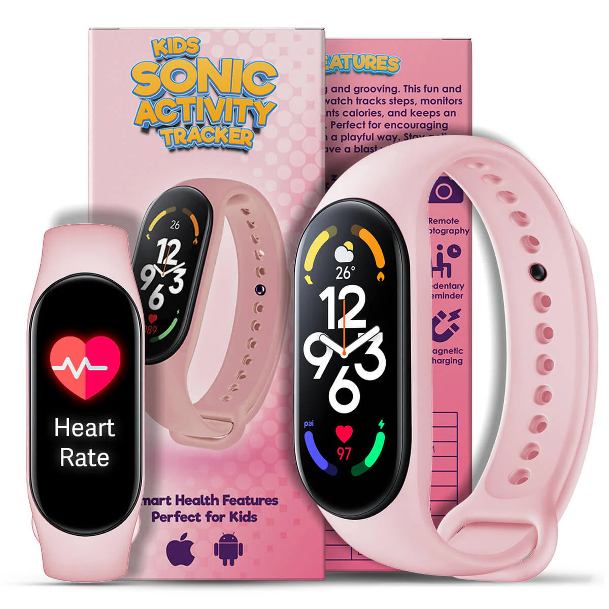 Kids Sonic Fitness Activity Tracker