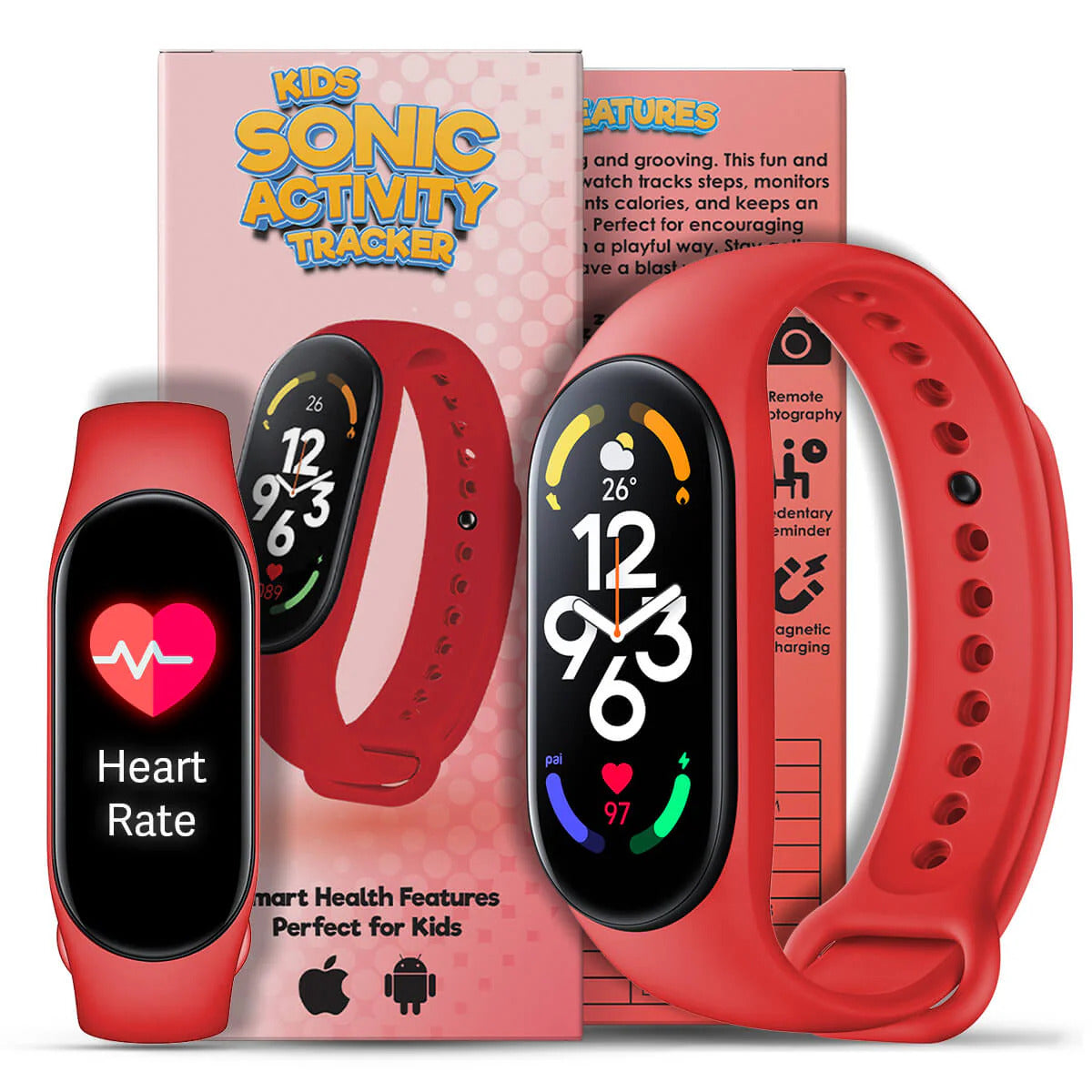 Kids Sonic Fitness Activity Tracker